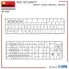 MiniArt 35425 M3 STUART LIGHT TANK, INITIAL PROD 1/35